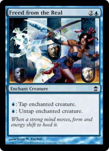 [038]【EN】【FOIL】現実からの遊離/Freed from the Real【SOK】[C][青]