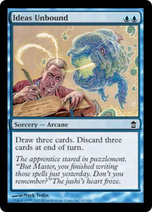 [040]【EN】【FOIL】留まらぬ発想/Ideas Unbound【SOK】[C][青]
