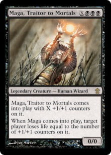 [081]【EN】【FOIL】現し世の裏切り者、禍我/Maga, Traitor to Mortals【SOK】[R][黒]