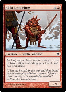 [093]【EN】【FOIL】悪忌の手下/Akki Underling【SOK】[C][赤]