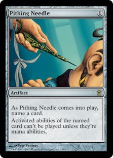 [158]【EN】真髄の針/Pithing Needle【SOK】[R][茶]