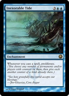[035]【EN】【FOIL】容赦無い潮流/Inexorable Tide【SOM】[R][青]