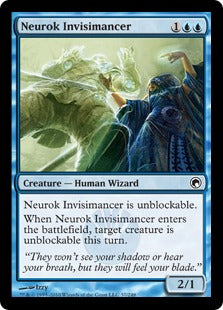 [037]【EN】ニューロックの透術士/Neurok Invisimancer【SOM】[C][青]
