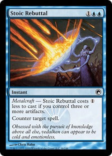 [046]【EN】【FOIL】冷静な反論/Stoic Rebuttal【SOM】[C][青]