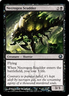 [071]【EN】屍気を飛ばすもの/Necrogen Scudder【SOM】[U][黒]