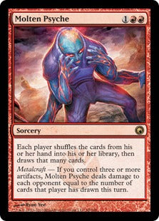 [098]【EN】【FOIL】溶鉄の精神/Molten Psyche【SOM】[R][赤]
