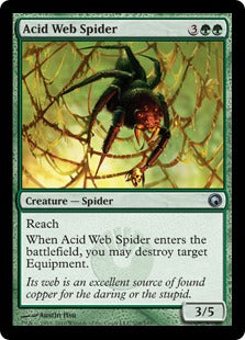 [108]【EN】酸の巣の蜘蛛/Acid Web Spider【SOM】[U][緑]