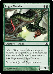 [112]【EN】荒廃のマンバ/Blight Mamba【SOM】[C][緑]