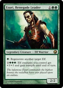 [121]【EN】【FOIL】背教の主導者、エズーリ/Ezuri, Renegade Leader【SOM】[R][緑]