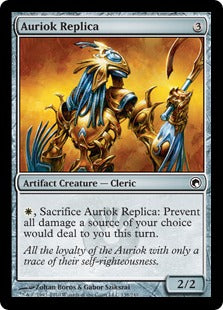 [138]【EN】【FOIL】オーリオックの模造品/Auriok Replica【SOM】[C][茶]