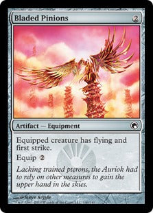 [140]【EN】【FOIL】刃の翼/Bladed Pinions【SOM】[C][茶]