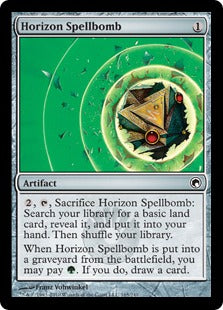 [165]【EN】地平線の呪文爆弾/Horizon Spellbomb【SOM】[C][茶]