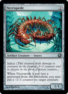 [185]【EN】【FOIL】屍百足/Necropede【SOM】[U][茶]
