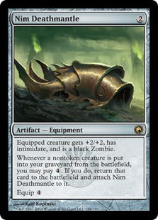 [188]【EN】【FOIL】屍賊の死のマント/Nim Deathmantle【SOM】[R][茶]