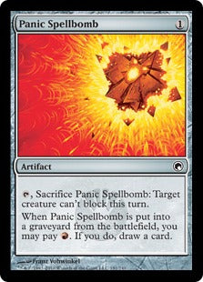 [191]【EN】恐慌の呪文爆弾/Panic Spellbomb【SOM】[C][茶]