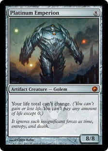 [193]【EN】【FOIL】白金の帝像/Platinum Emperion【SOM】[M][茶]