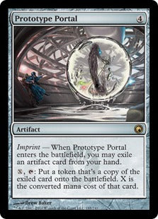 [195]【EN】【FOIL】試作品の扉/Prototype Portal【SOM】[R][茶]