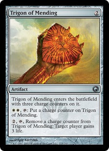 [215]【EN】【FOIL】回復の三角護符/Trigon of Mending【SOM】[U][茶]