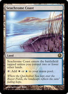 [229]【EN】【FOIL】金属海の沿岸/Seachrome Coast【SOM】[R][土地]
