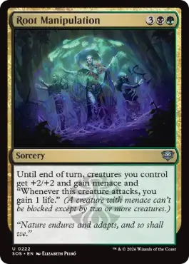 [222]【EN】【FOIL】樹根操作/Root Manipulation【SOS】[U][多色]