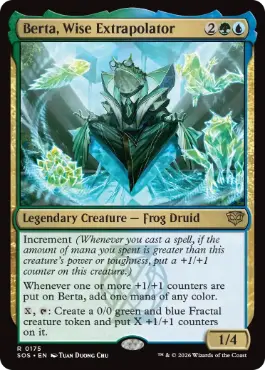 [175]【EN】【FOIL】賢明なる推定者、バータ/Berta, Wise Extrapolator【SOS】[R][多色]