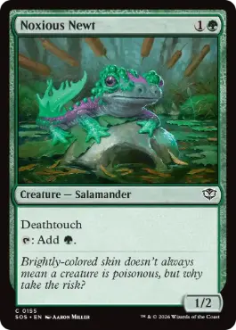[155]【EN】【FOIL】有毒イモリ/Noxious Newt【SOS】[C][緑]