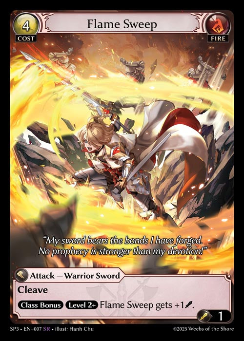 [007]【EN】Flame Sweep【SP3】[SR][Fire]