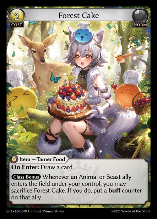 [008]【EN】【FOIL】Forest Cake【SP3】[U][Norm]