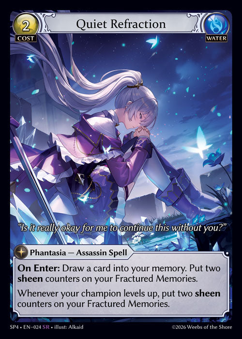 [024]【EN】Quiet Refraction【SP4】[SR][Water]