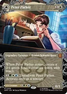 [208]【EN】■ボーダーレス■ピーター・パーカー/Peter Parker【SPM】[M][白]