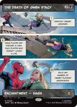 [223]【EN】■ボーダーレス■グウェン・ステイシーの死/The Death of Gwen Stacy【SPM】[R][黒]