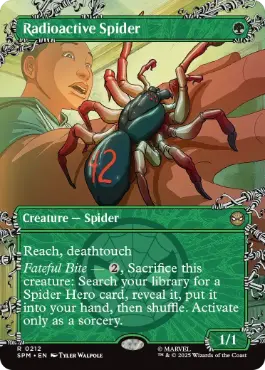 [212]【EN】■ボーダーレス■放射線を浴びた蜘蛛/Radioactive Spider【SPM】[R][緑]