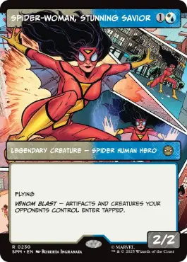 [230]【EN】■ボーダーレス■驚嘆の救い手、スパイダーウーマン/Spider-Woman, Stunning Savior【SPM】[R][多色]