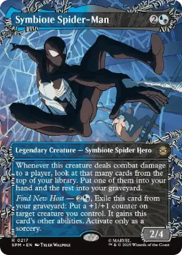 [217]【EN】■ボーダーレス■シンビオートのスパイダーマン/Symbiote Spider-Man【SPM】[R][多色]