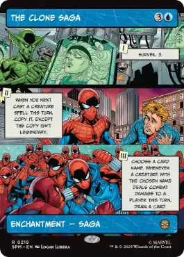 [219]【EN】【FOIL】■ボーダーレス■クローン・サーガ/The Clone Saga【SPM】[R][青]