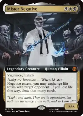 [274]【EN】【FOIL】■拡張アート■ミスターネガティブ/Mister Negative【SPM】[M][多色]
