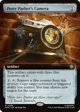 [280]【EN】【FOIL】■拡張アート■ピーター・パーカーのカメラ/Peter Parker's Camera【SPM】[R][茶]