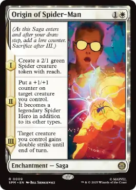 [009]【EN】スパイダーマンの原点/Origin of Spider-Man【SPM】[R][白]