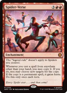 [093]【EN】スパイダー・バース/Spider-Verse【SPM】[M][赤]