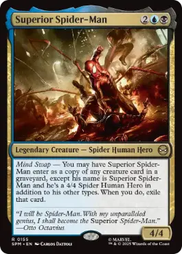 [155]【EN】【FOIL】スーペリア・スパイダーマン/Superior Spider-Man【SPM】[R][多色]