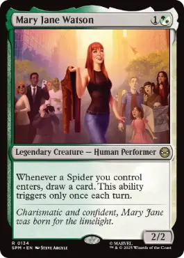 [134]【EN】【FOIL】メリー・ジェーン・ワトソン/Mary Jane Watson【SPM】[R][多色]