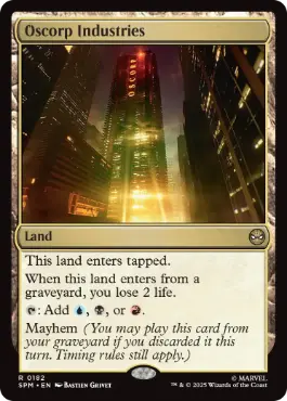 [182]【EN】オズコープ社/Oscorp Industries【SPM】[R][土地]