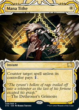 [008]【EN】【FOIL】マナの税収/Mana Tithe【STA】[R][白]