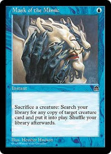 [037]【JP】擬態の仮面/Mask of the Mimic【STH】[U][青]