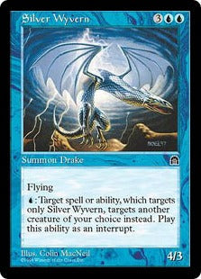 [043]【EN】銀のワイヴァーン/Silver Wyvern【STH】[R][青]