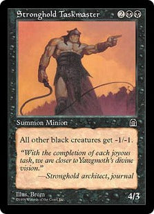 [072]【EN】要塞の監督官/Stronghold Taskmaster【STH】[U][黒]