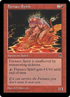 [087]【EN】灼熱洞のスピリット/Furnace Spirit【STH】[C][赤]
