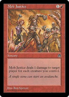 [090]【JP】暴徒の正義/Mob Justice【STH】[C][赤]
