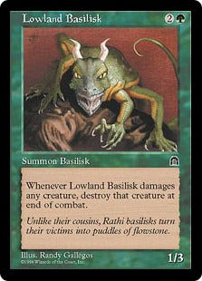 [109]【JP】低地のバジリスク/Lowland Basilisk【STH】[C][緑]