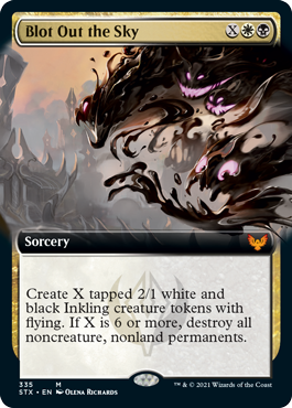 [335]【EN】■拡張アート■空の覆い隠し/Blot Out the Sky【STX】[M][多色]